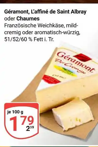 Globus Géramont l’affiné de saint albray Angebot