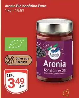 Globus Aronia original aronia bio konfitüre extra Angebot