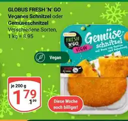 Globus Globus fresh 'n' go veganes schnitzel Angebot