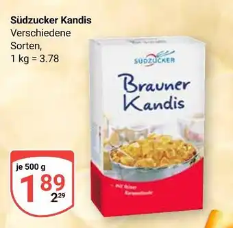 Globus Südzucker brauner kandis Angebot