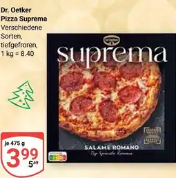 Globus Dr. oetker pizza suprema Angebot