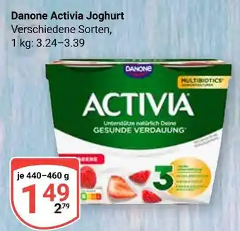 Globus Danone activia joghurt Angebot