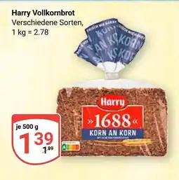 Globus Harry vollkornbrot Angebot