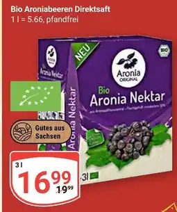 Globus Aronia original bio aronia nektar Angebot