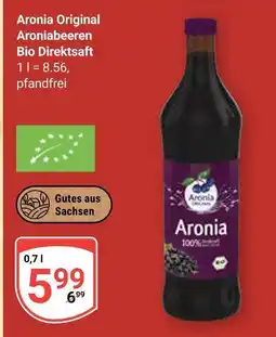 Globus Aronia original aroniabeeren bio direktsaft Angebot