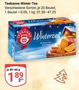 Globus Teekanne winter-tee Angebot
