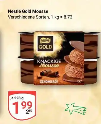 Globus Nestlé gold mousse Angebot