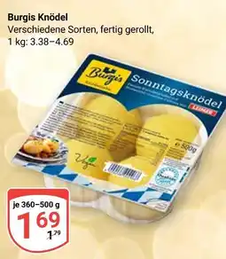 Globus Burgis knödel Angebot