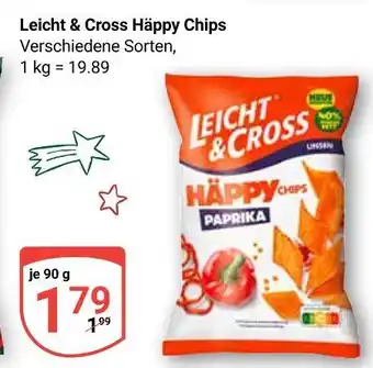 Globus Leicht & cross häppy chips paprika Angebot
