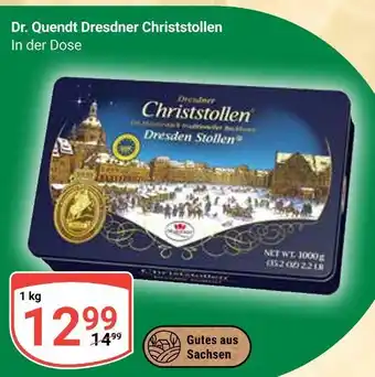 Globus Dr. quendt dresdner christstollen Angebot