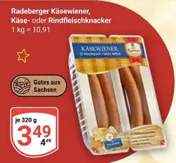Globus Radeberger käsewiener Angebot