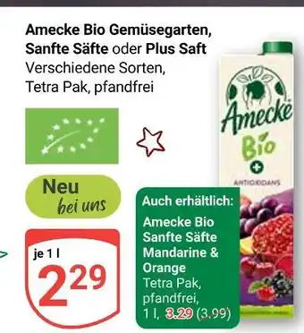 Globus Amecke bio gemüsegarten Angebot
