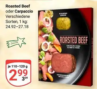 Globus Roasted beef Angebot