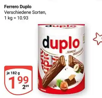 Globus Ferrero duplo Angebot