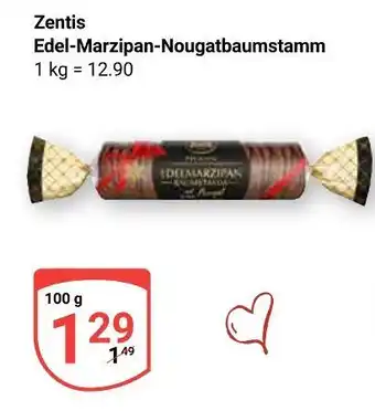Globus Zentis edel-marzipan-nougatbaumstamm Angebot