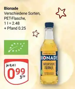 Globus Bionade naturtrübe orange Angebot