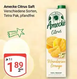 Globus Amecke citrus saft Angebot