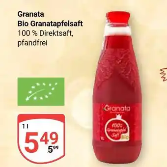 Globus Granata bio granatapfelsaft Angebot
