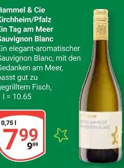 Globus Hammel & cie ein tag am meer sauvignon blanc Angebot