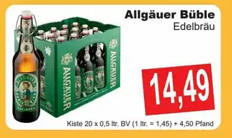 Getränke Göbel Allgäuer Büble Edelbräu Angebot