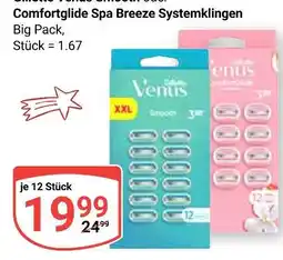 Globus Gillette venus smooth oder comfortglide spa breeze systemklingen Angebot