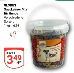 Globus Globus snackeimer mix für hunde Angebot