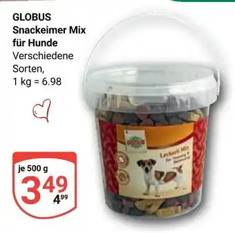 Globus Globus snackeimer mix für hunde Angebot