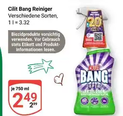 Globus Cilit bang reiniger Angebot