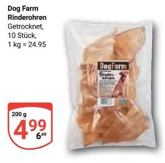 Globus Dog farm rinderohren Angebot