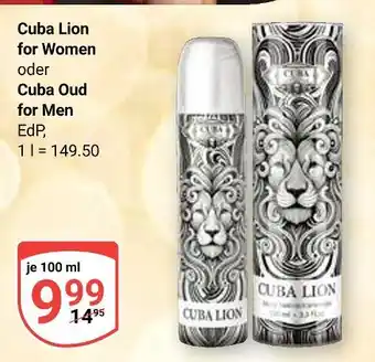 Globus Cuba lion for women Angebot
