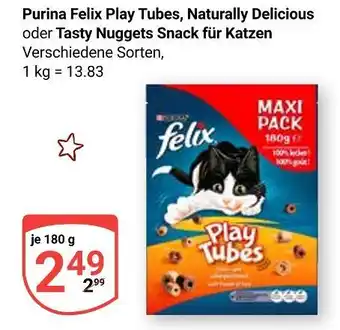 Globus Purina felix play tubes Angebot
