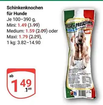 Globus Schinkenknochen für hunde Angebot