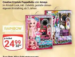 Globus Rainbow high creative crystals puppebella Angebot