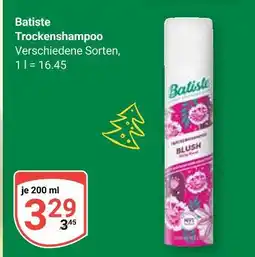 Globus Batiste trockenshampoo Angebot