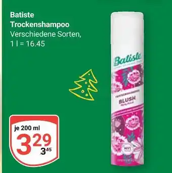 Globus Batiste trockenshampoo Angebot