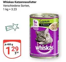 Globus Whiskas katzennassfutter Angebot