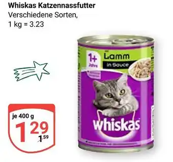 Globus Whiskas katzennassfutter Angebot