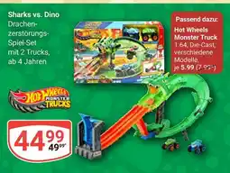 Globus Hot wheels monster trucks sharks vs. dino Angebot