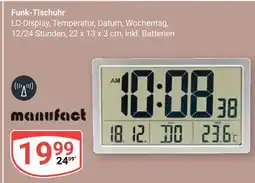 Globus Manufact funk-tischuhr Angebot