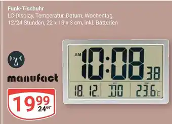 Globus Manufact funk-tischuhr Angebot