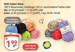Globus Oho cotton shine uni Angebot
