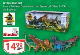 Globus Simba großes dino-set Angebot