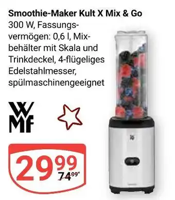Globus Wmf smoothie-maker kult x mix & go Angebot