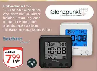 Globus Techno line funkwecker wt 229 Angebot