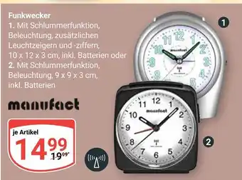 Globus Manufact funkwecker Angebot