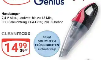 Globus Cleanmaxx handsauger Angebot