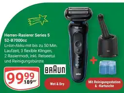 Globus Braun herren-rasierer series 5 52-b7000cc Angebot
