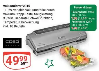 Globus Caso vakuumierer vc10 Angebot