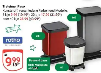 Globus Rotho treteimer paso Angebot