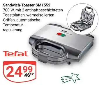 Globus Tefal sandwich-toaster sm1552 Angebot